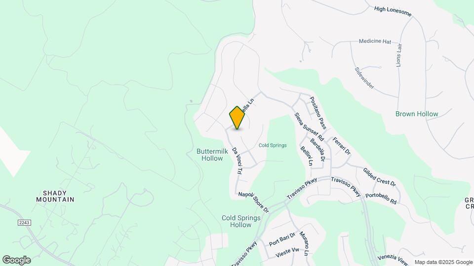 1325 Castalo Ln Map and Location Details