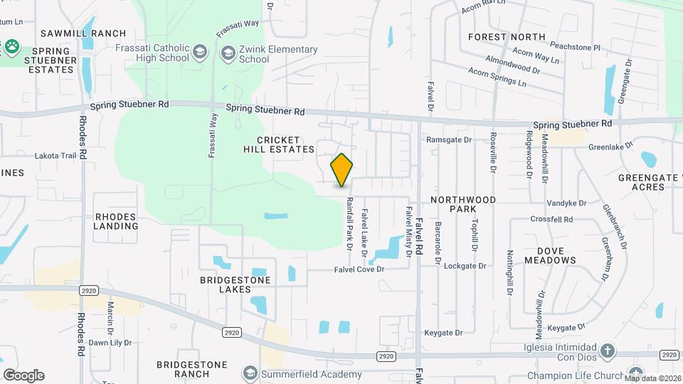 4138 Falvel Shadow Creek Dr Map and Location Details