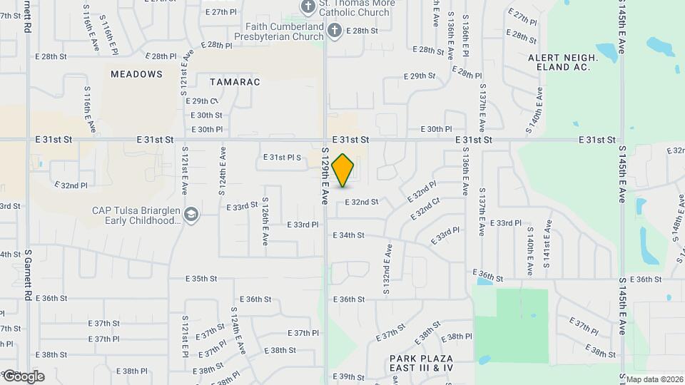 12924-12926 E 31st Ct Map and Location Details