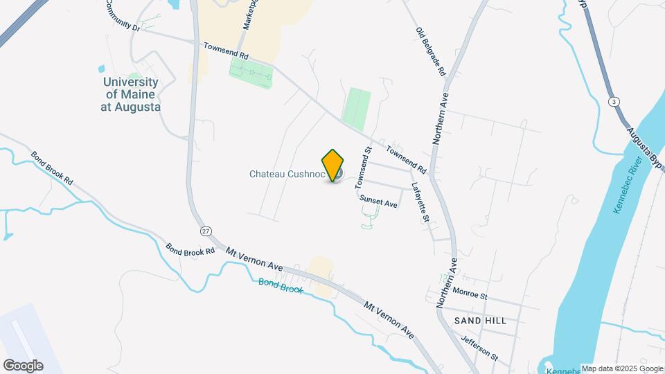 Chateau Cushnoc Mapa y Detalles de la Ubicación