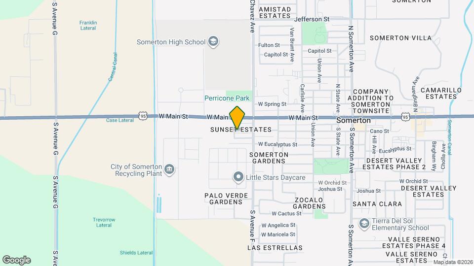 Amistad Apartments Map and Location Details