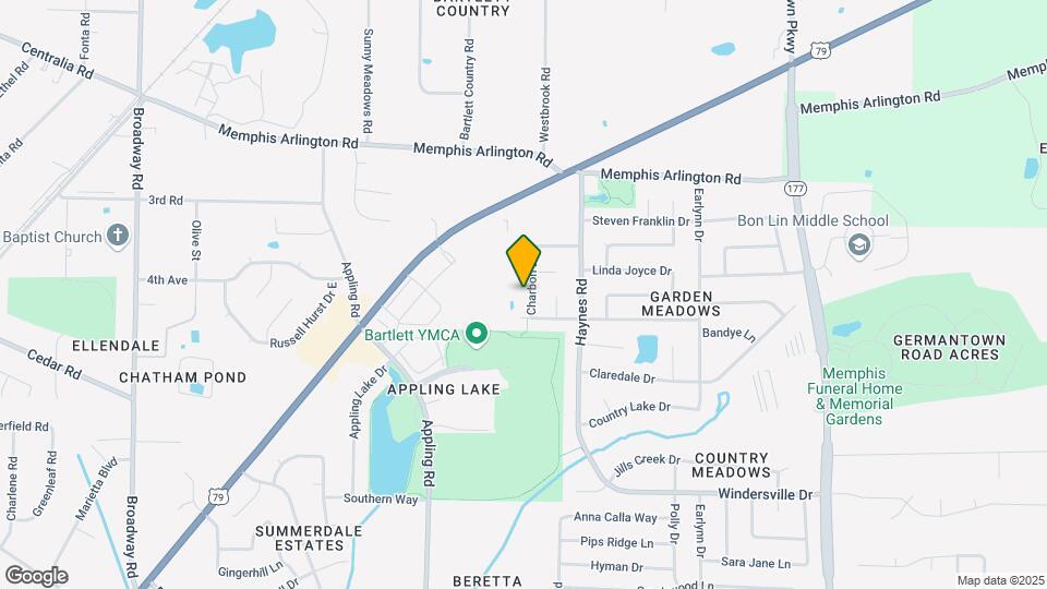3823 Charbon Ln Map and Location Details