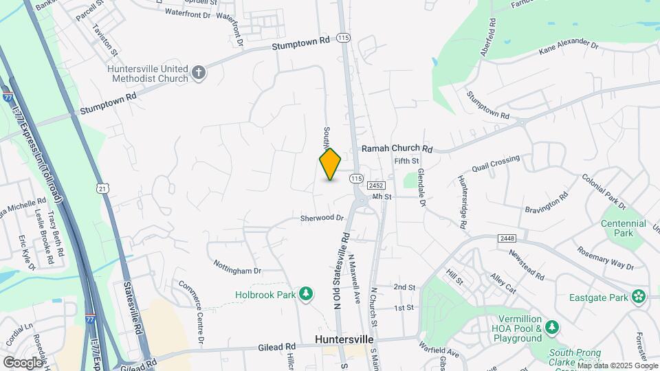 105 Interlaken Pl Map and Location Details