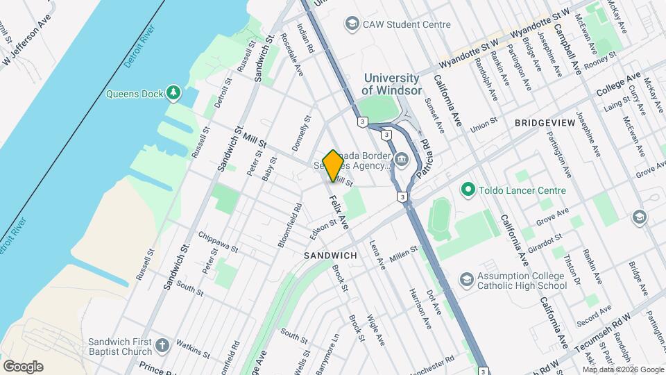 712 Felix Ave Map and Location Details