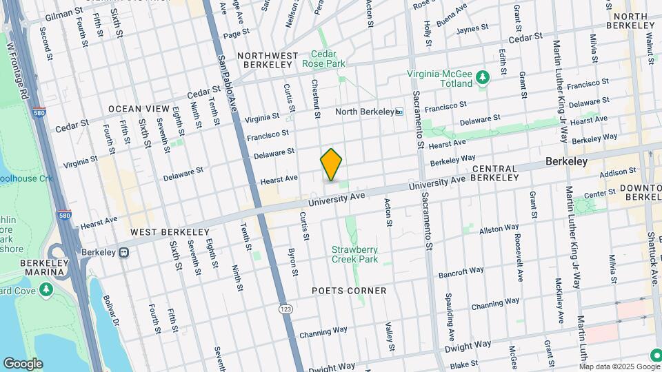 1951 Chestnut St Map and Location Details