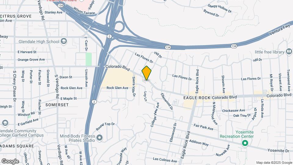 2470 Colorado Blvd Map and Location Details