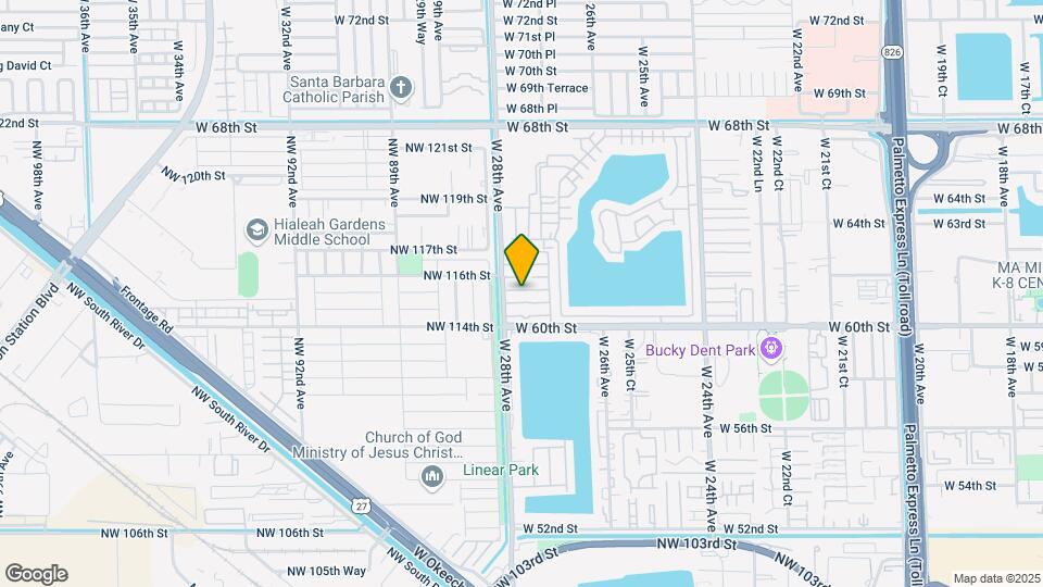 2760 W 61st Pl Map and Location Details