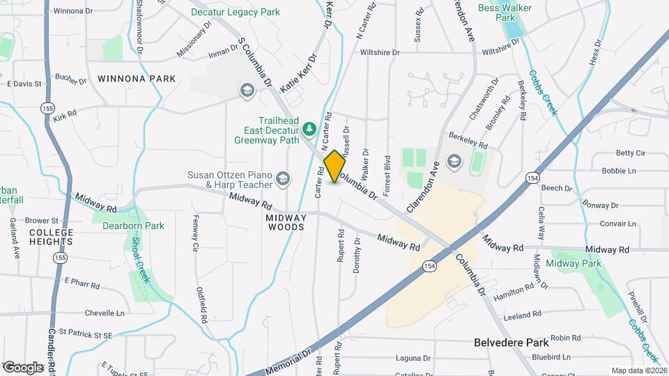 2808 Monticello Place Map and Location Details