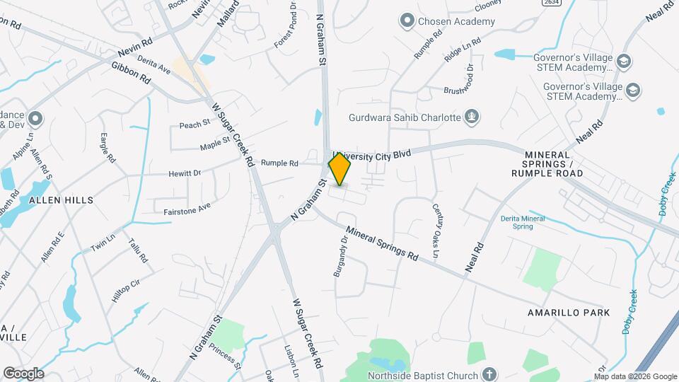 1438 Blanche St Map and Location Details