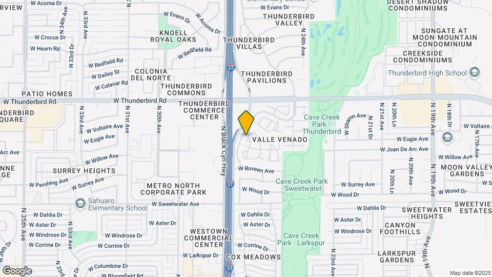13316 N 26th Dr Map and Location Details