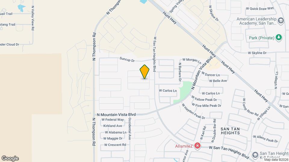 4058 W Crossflower Ave Map and Location Details