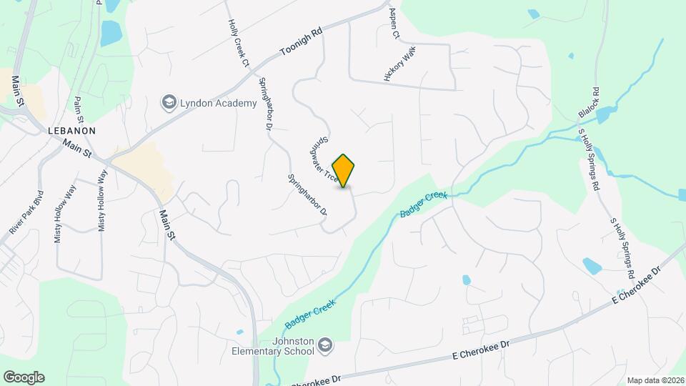 162 Springwater Trce Map and Location Details