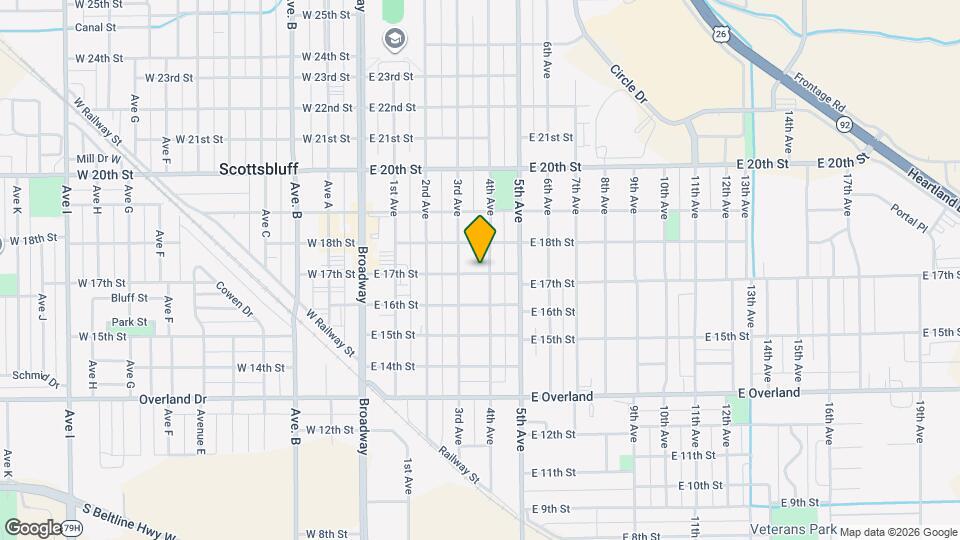 1702 4th Avenue, Unit 2 Map and Location Details