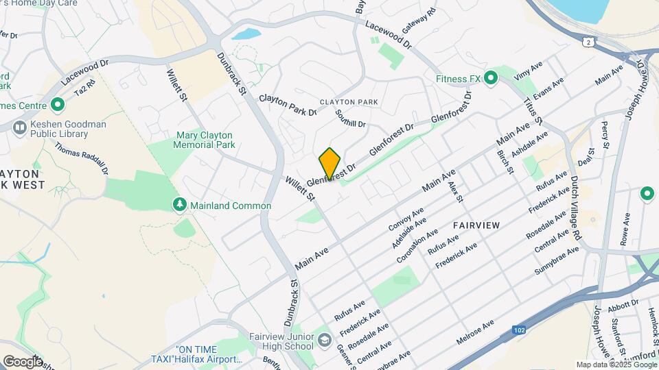 200 Glenforest Drive Map and Location Details