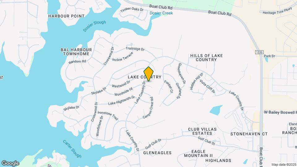 7512 Woodside Hl Map and Location Details