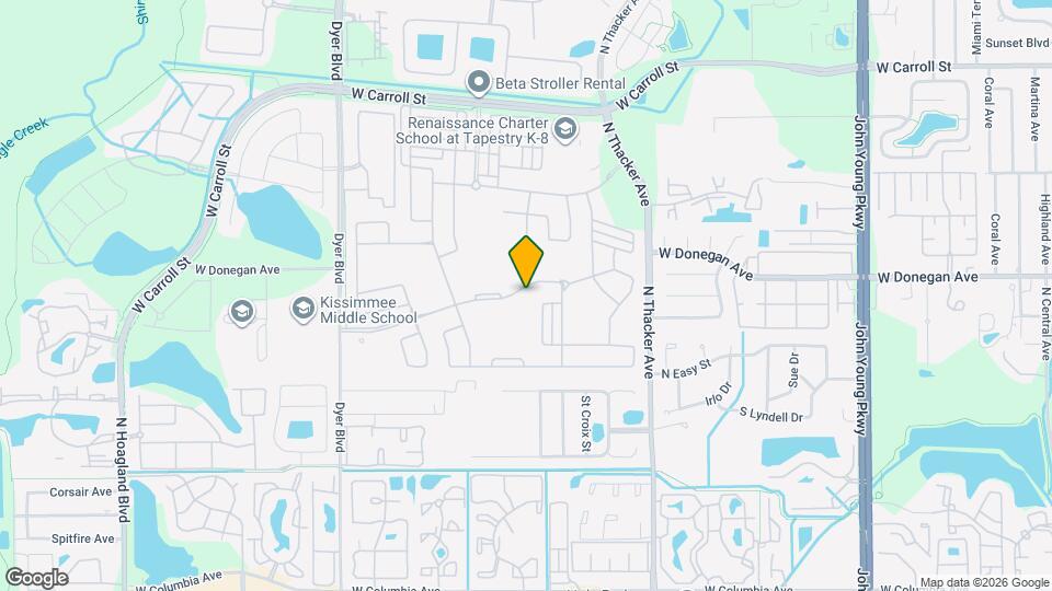 2840 Chantilly Ave Map and Location Details