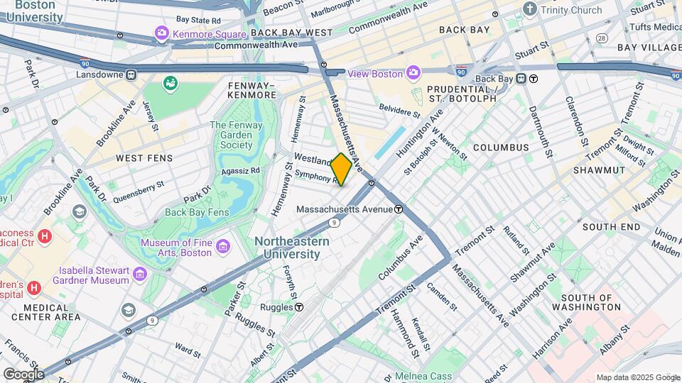 50 Saint Stephen St, Unit 5 Mapa y Detalles de la Ubicación