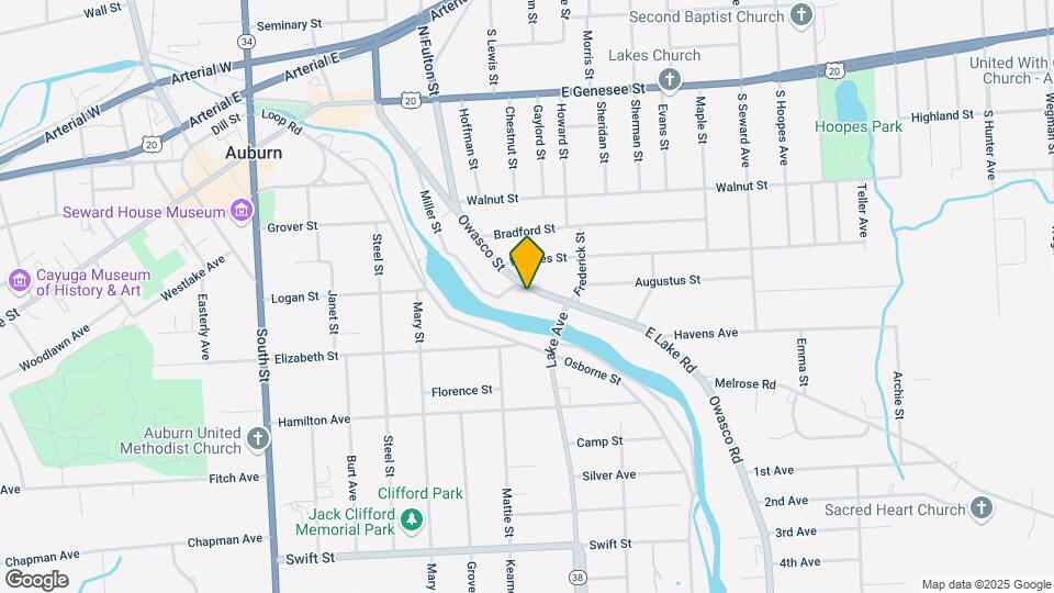 101 Owasco St Map and Location Details