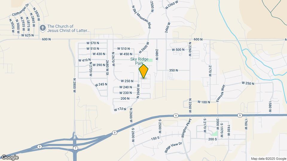 2573 W 260 N Map and Location Details