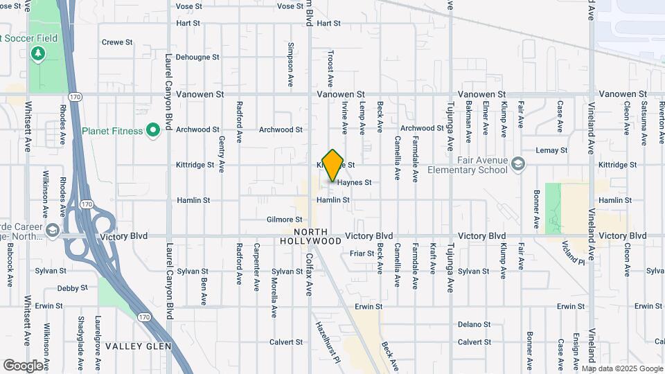 11656 Haynes St Mapa y Detalles de la Ubicación