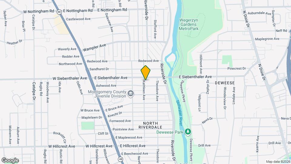 3616 Kathleen Ave Mapa y Detalles de la Ubicación