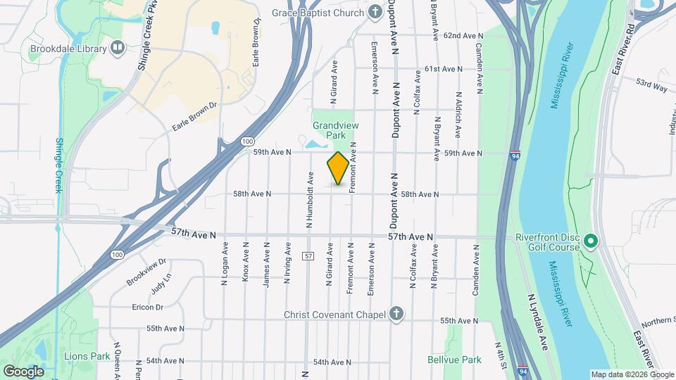 5800 N Girard Ave Map and Location Details