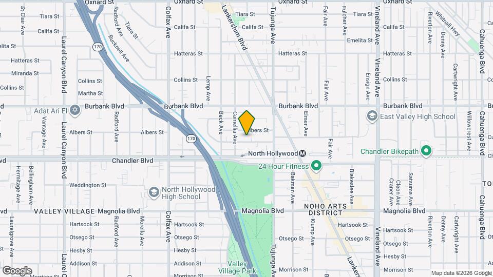 11465 Cumpston St Map and Location Details