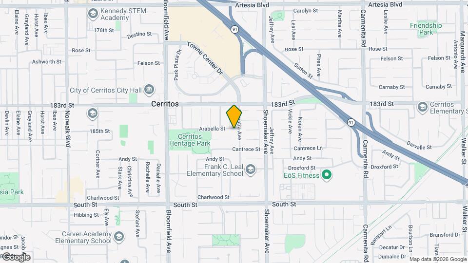 12854 Arabella St Map and Location Details