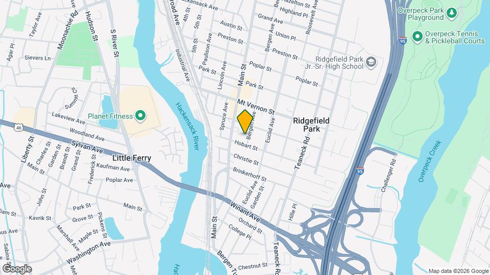 18 Bergen Ave Map and Location Details