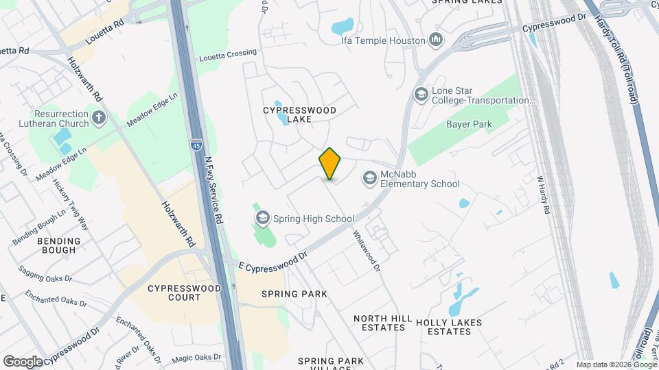 674 Cypresswood Trace Map and Location Details