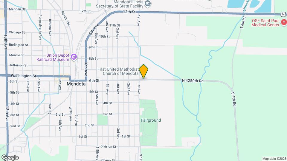 137 N 4250th Rd Map and Location Details
