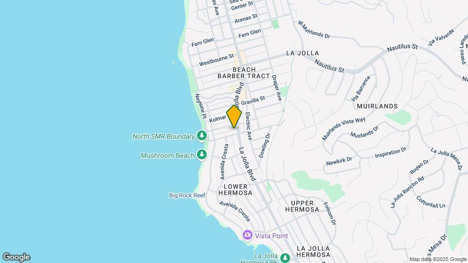 6504-6512 La Jolla Blvd Mapa y Detalles de la Ubicación