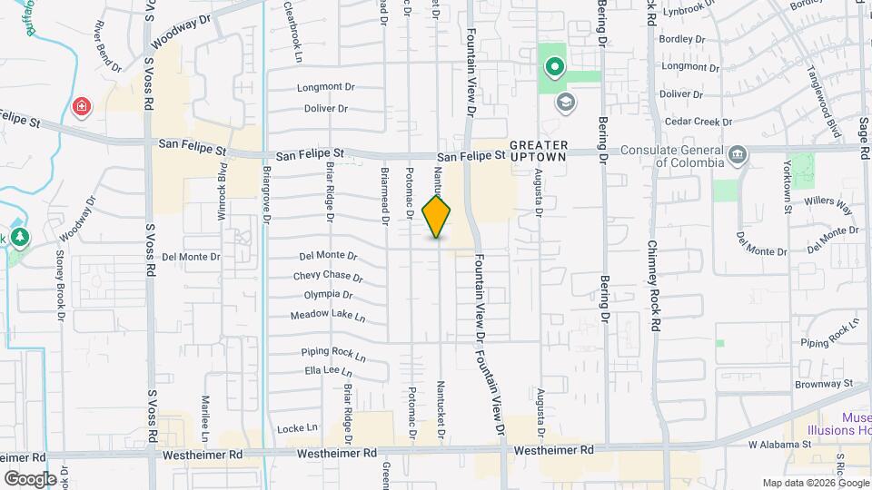 6000 Inwood Dr Map and Location Details