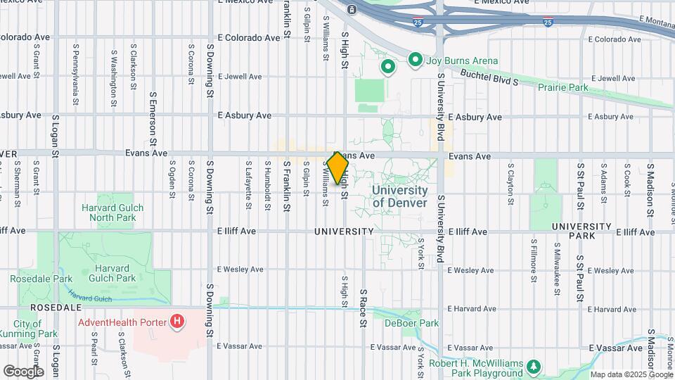 High and Warren Mapa y Detalles de la Ubicación