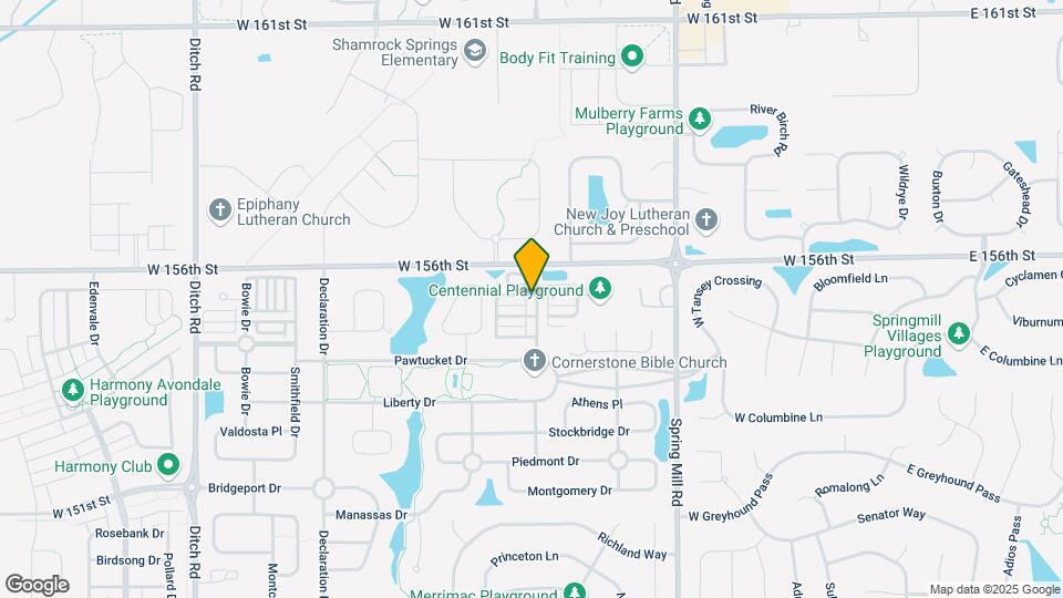 15542 Clearbrook St Mapa y Detalles de la Ubicación