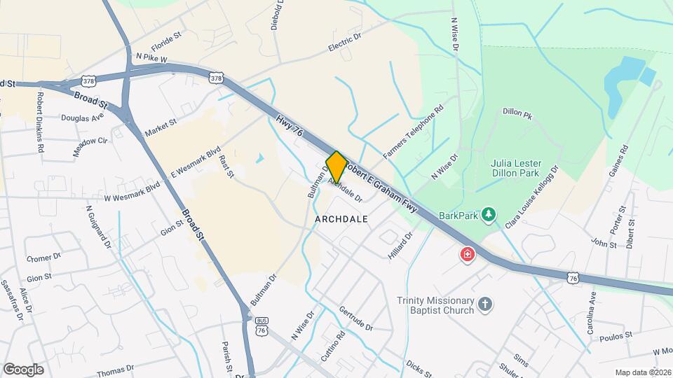 690 Archdale Dr Map and Location Details