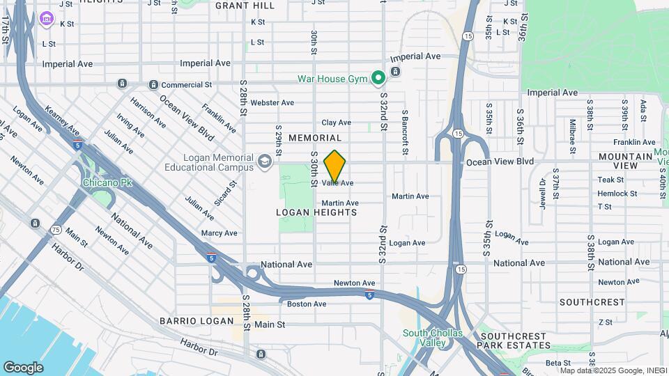 3053 Valle Ave Mapa y Detalles de la Ubicación