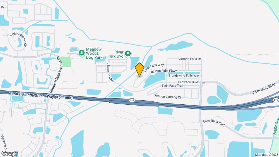 1862 Great Falls Way Map and Location Details