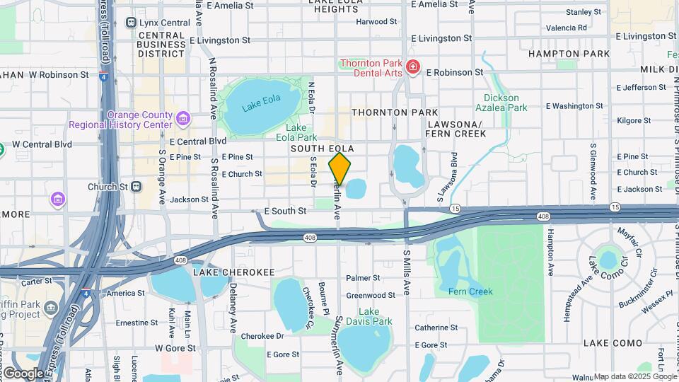 229 S Summerlin Ave Map and Location Details