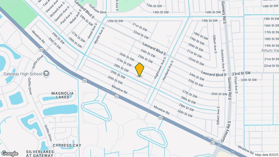 4627 28th St SW Map and Location Details