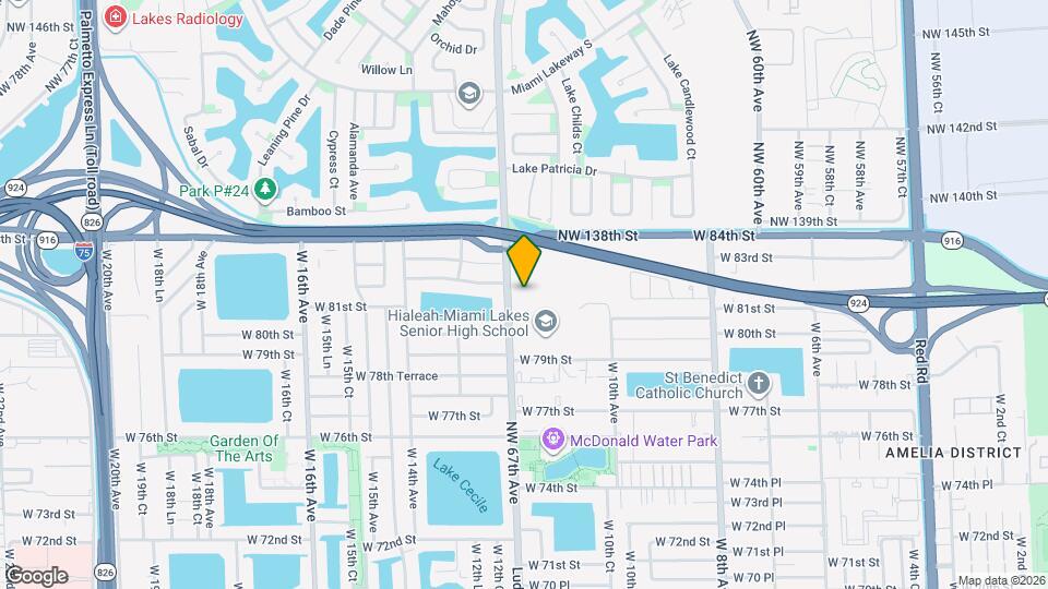 Ludlum Plaza Apartments Map and Location Details