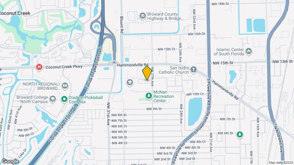 1241 NW 27th Ave Map and Location Details