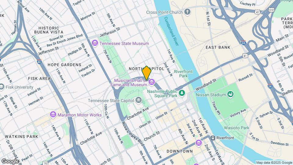 500 Fifth Apartments Map and Location Details