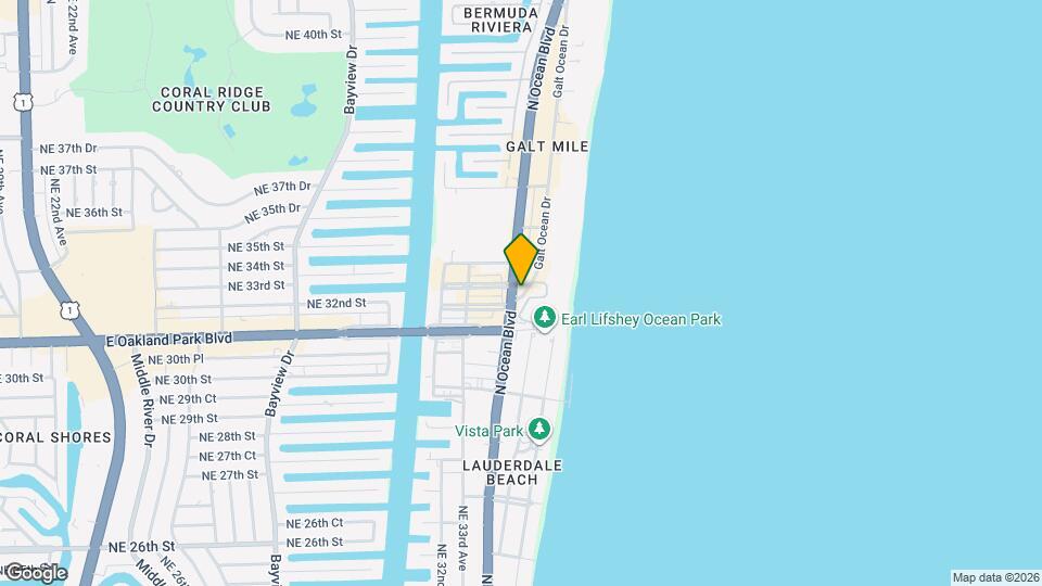 Commodore Condominium Apt Inc Map and Location Details