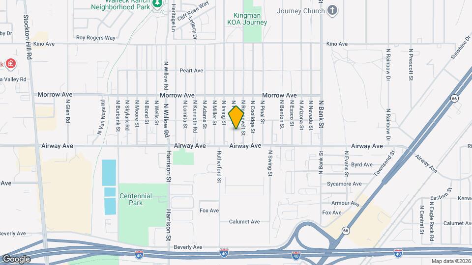 3532 N Pearl St Map and Location Details