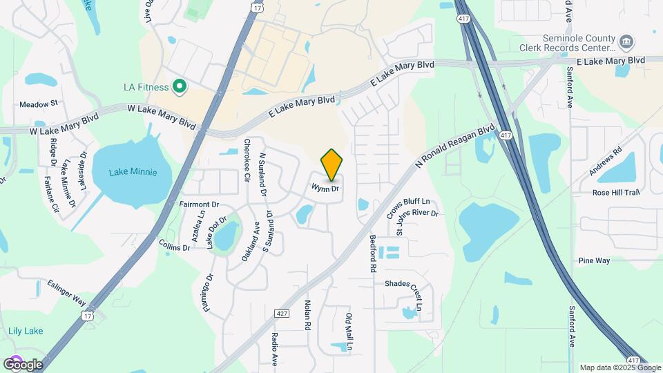 711 Wynn Dr Map and Location Details
