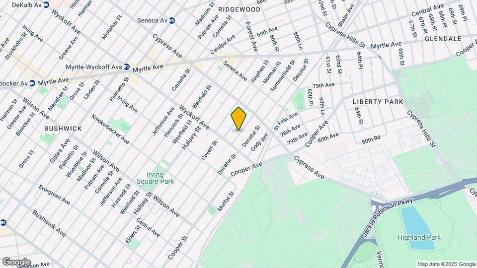 16-29 Summerfield St-Unit -3L Map and Location Details