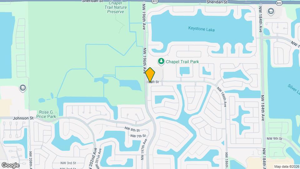 1362 NW 195th Ave, Unit 101 Mapa y Detalles de la Ubicación