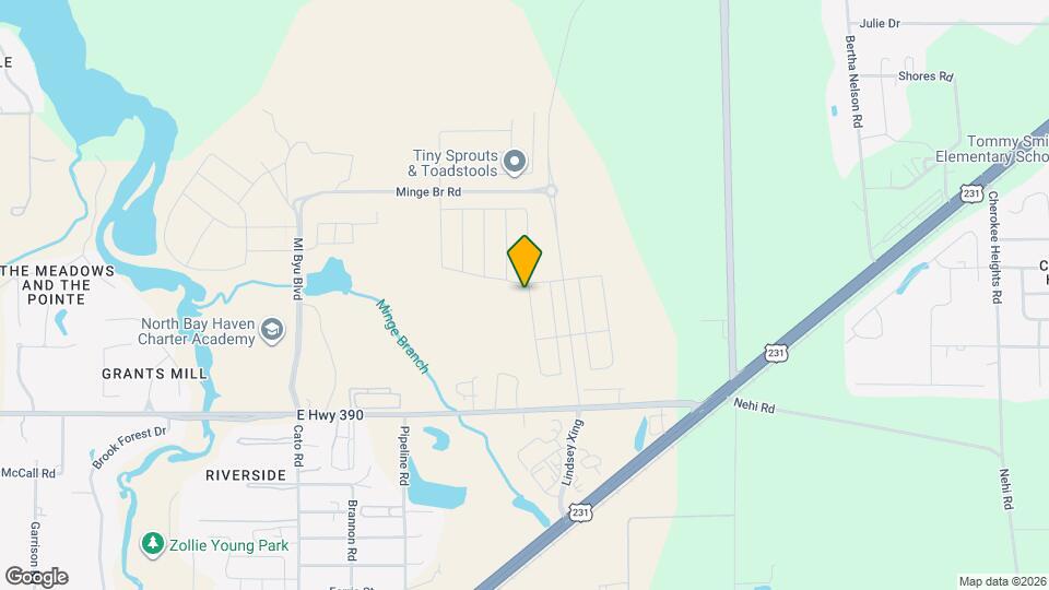 4809 Loblolly Way Map and Location Details