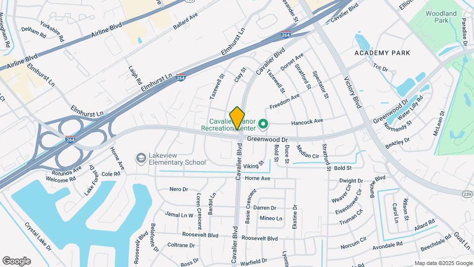 4102 Greenwood Dr Mapa y Detalles de la Ubicación